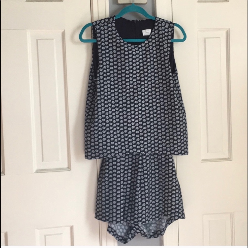 Zara Trafulac Open Back Romper